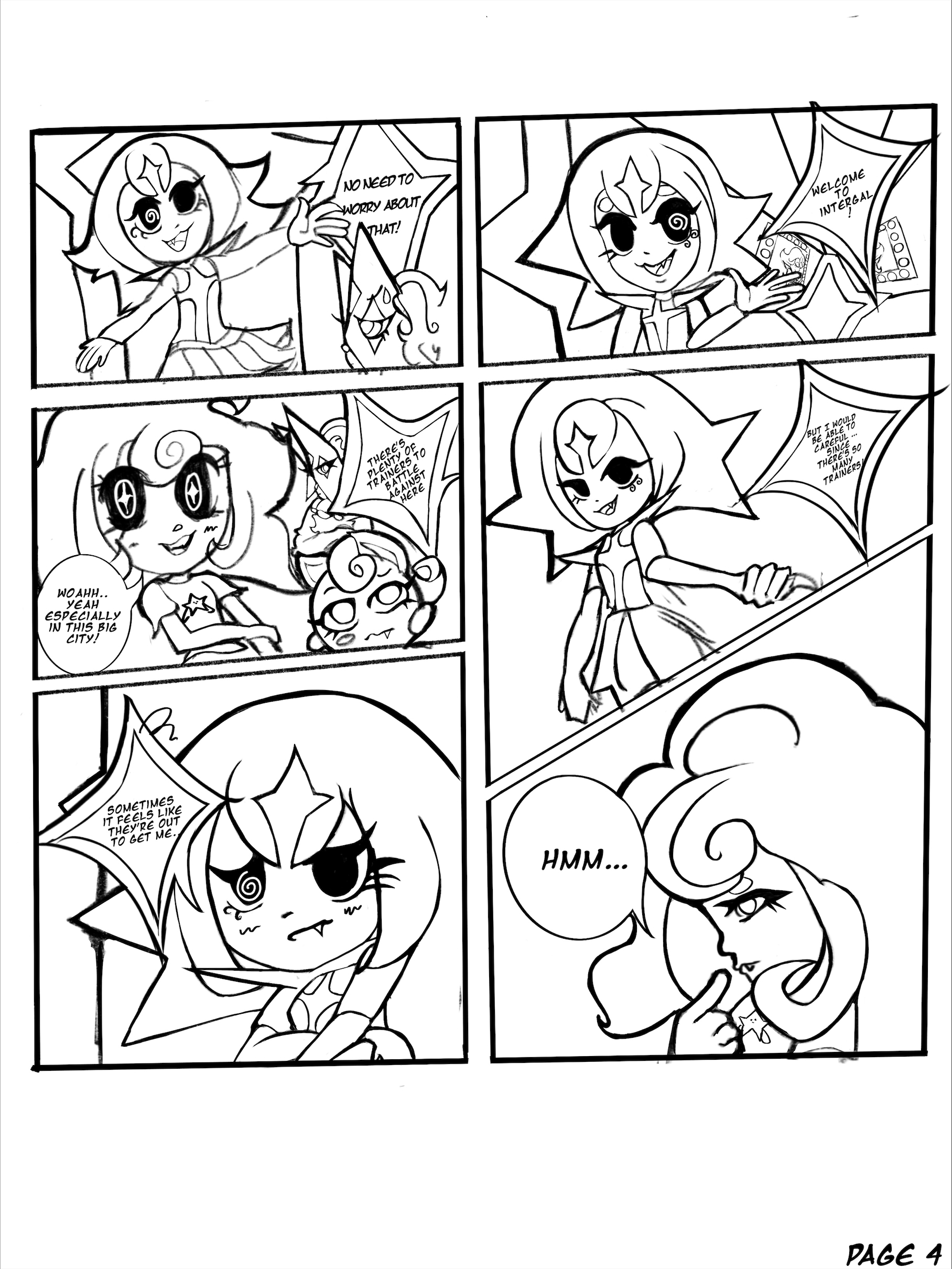 The fourth page of Stolen Bonds